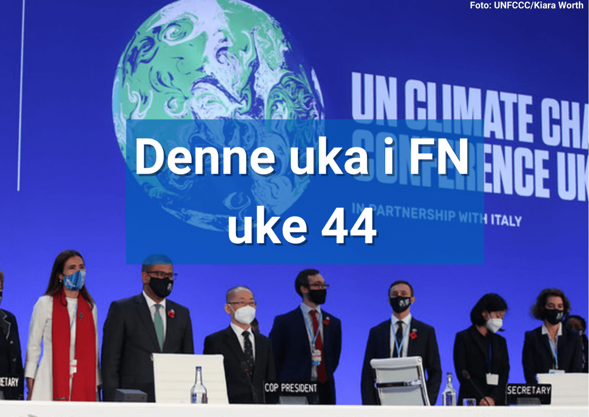 Denne søndagen åpnet FNs klimatoppmøte i Glasgow. Foto: UNFCCC/Kiara Worth
